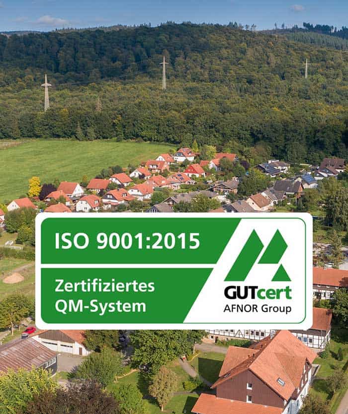 Zertifiziert nach DIN 9001