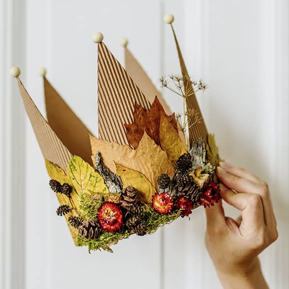 Haupt-Sache bunt: Herbstkrone