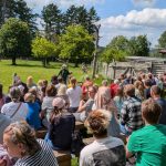 Bild aus der Falknerei im Wildpark Neuhaus